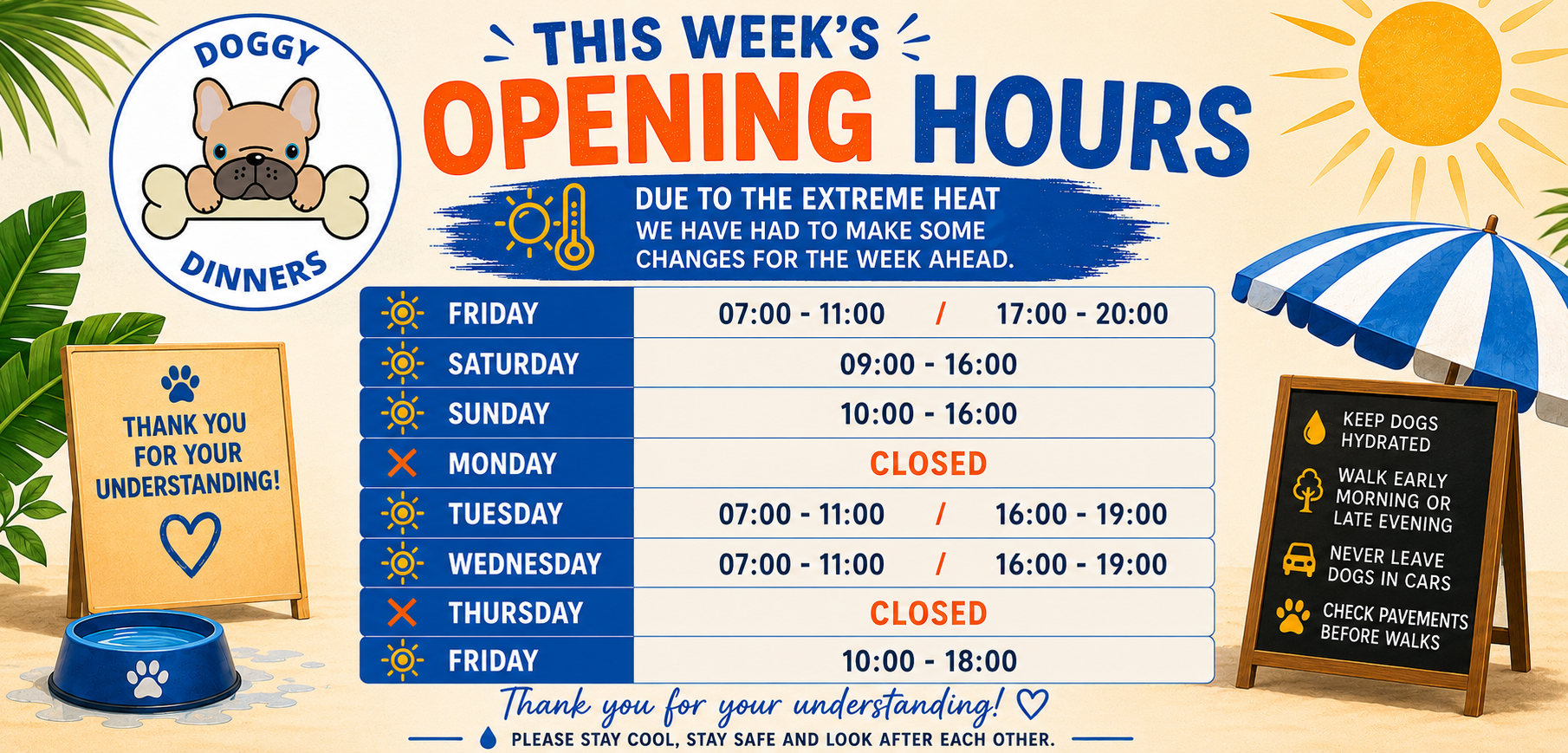 Opening hours