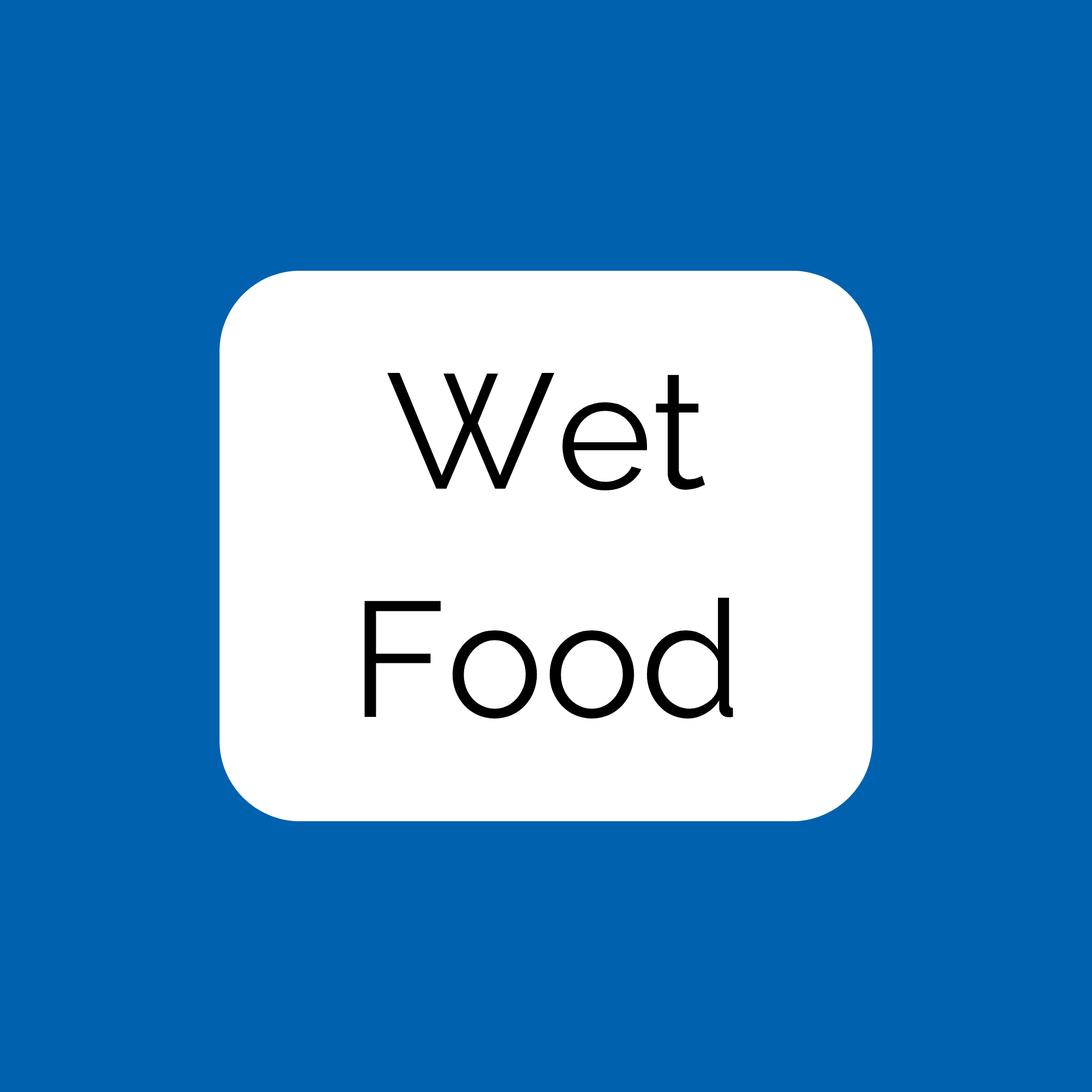 Wet Food