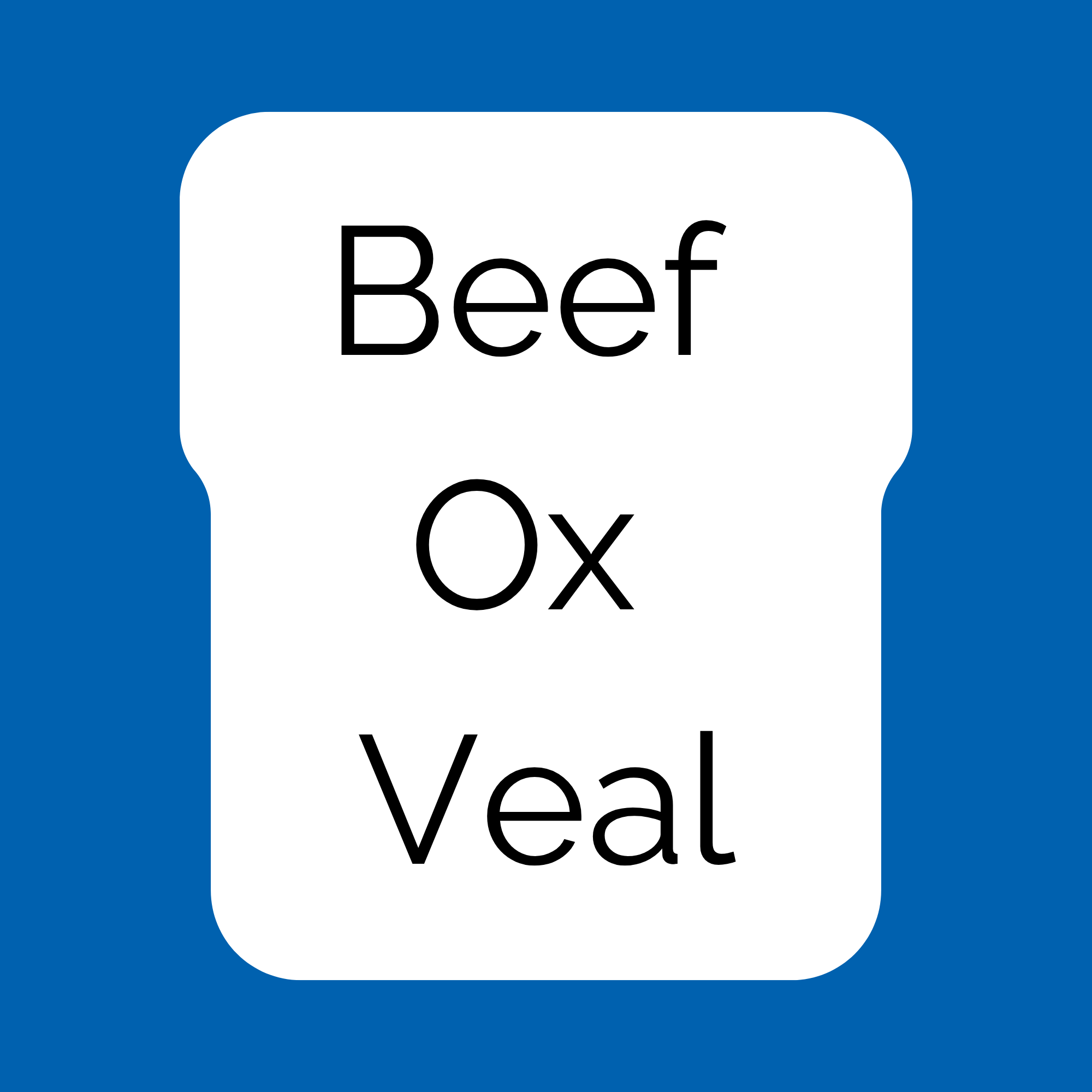 Beef / Ox / Veal