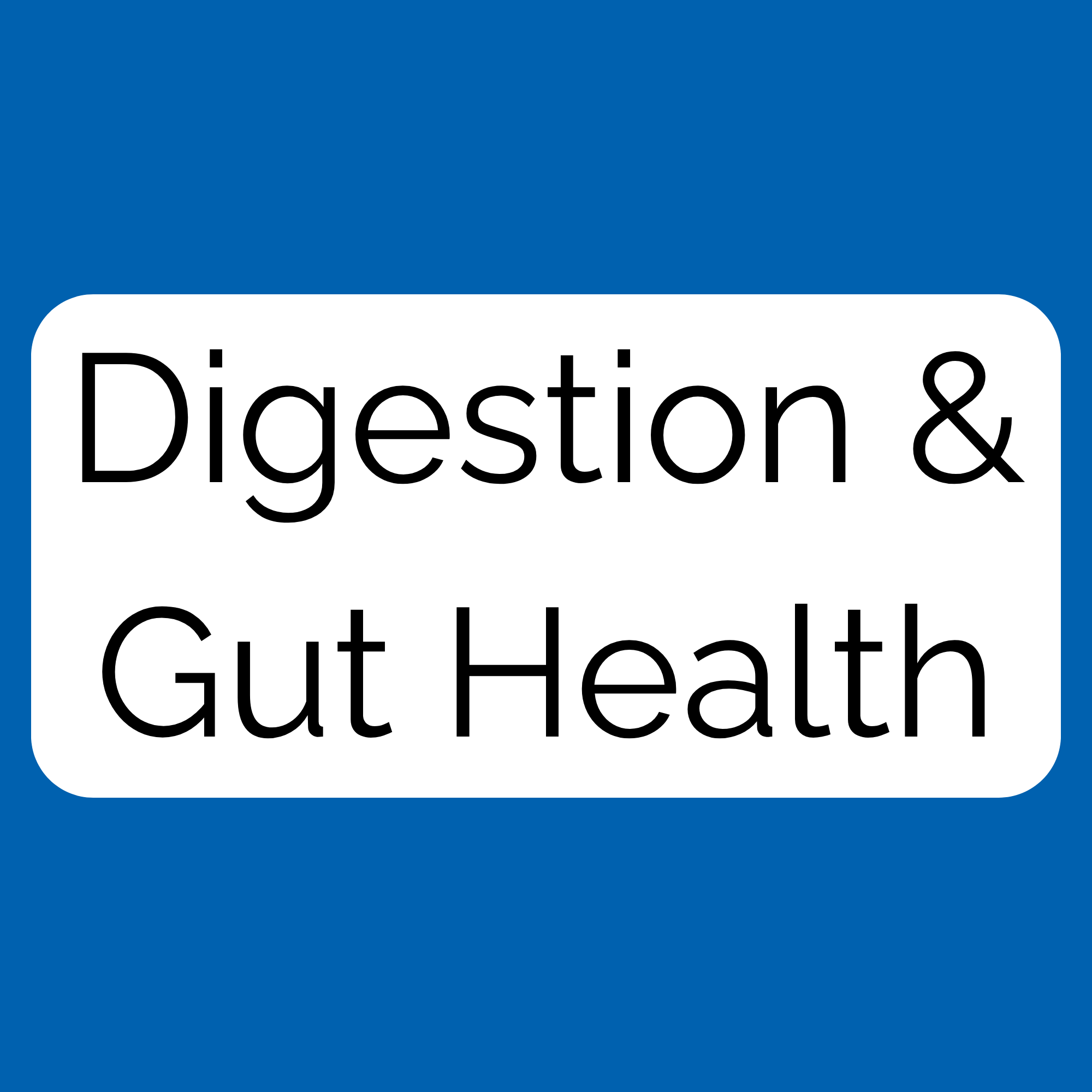 Digestion & Gut Health