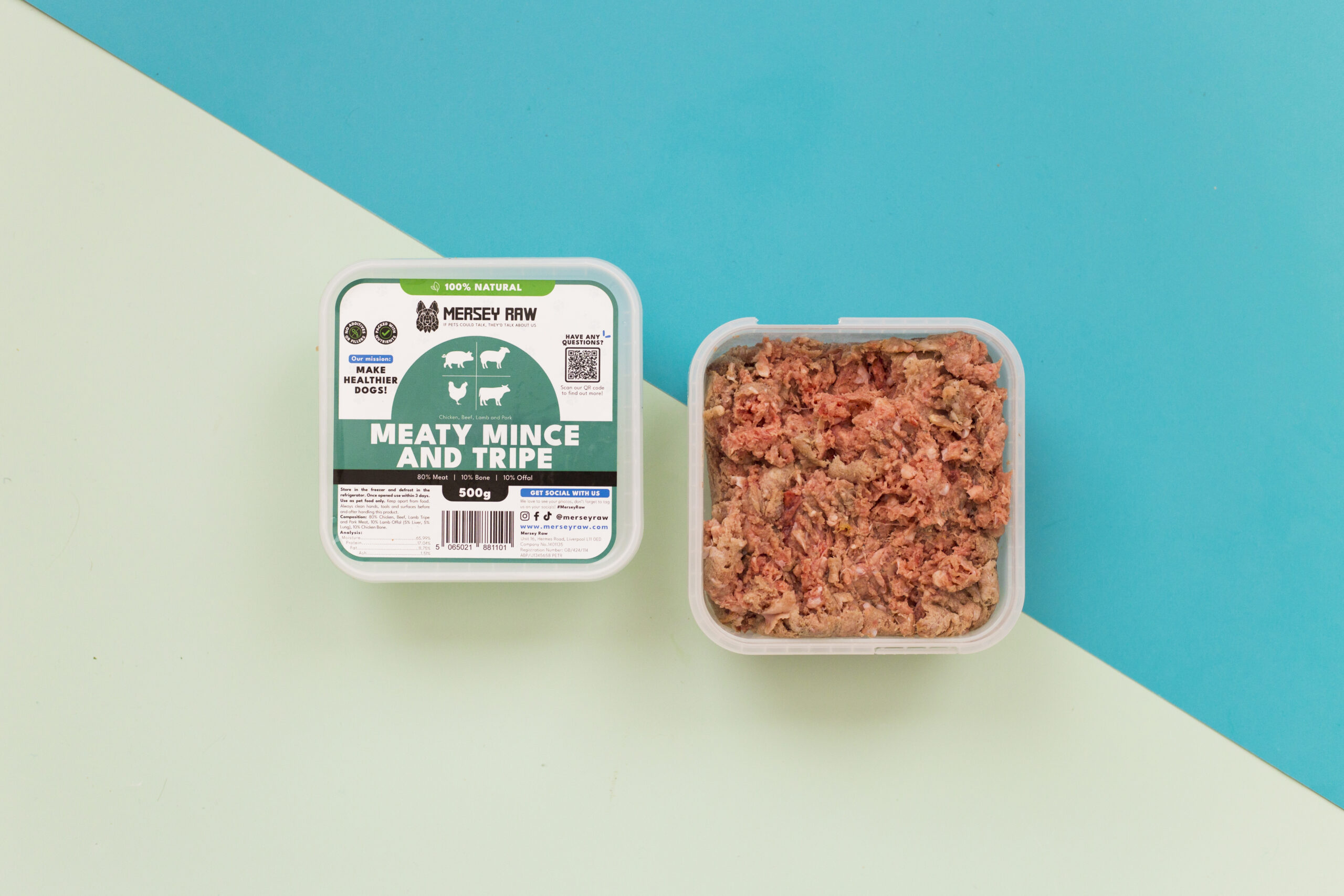 Meaty Mince & Tripe 500g