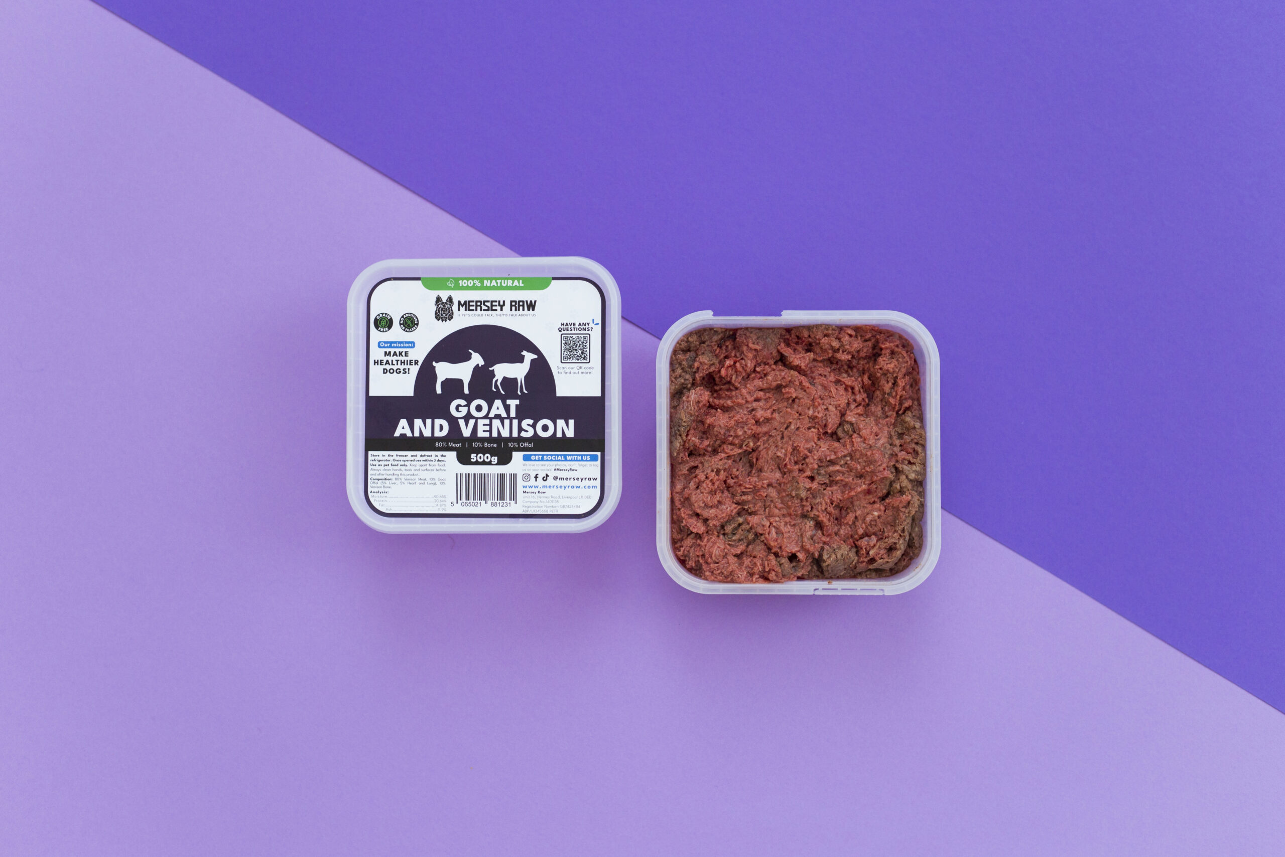 Goat & Venison 500g