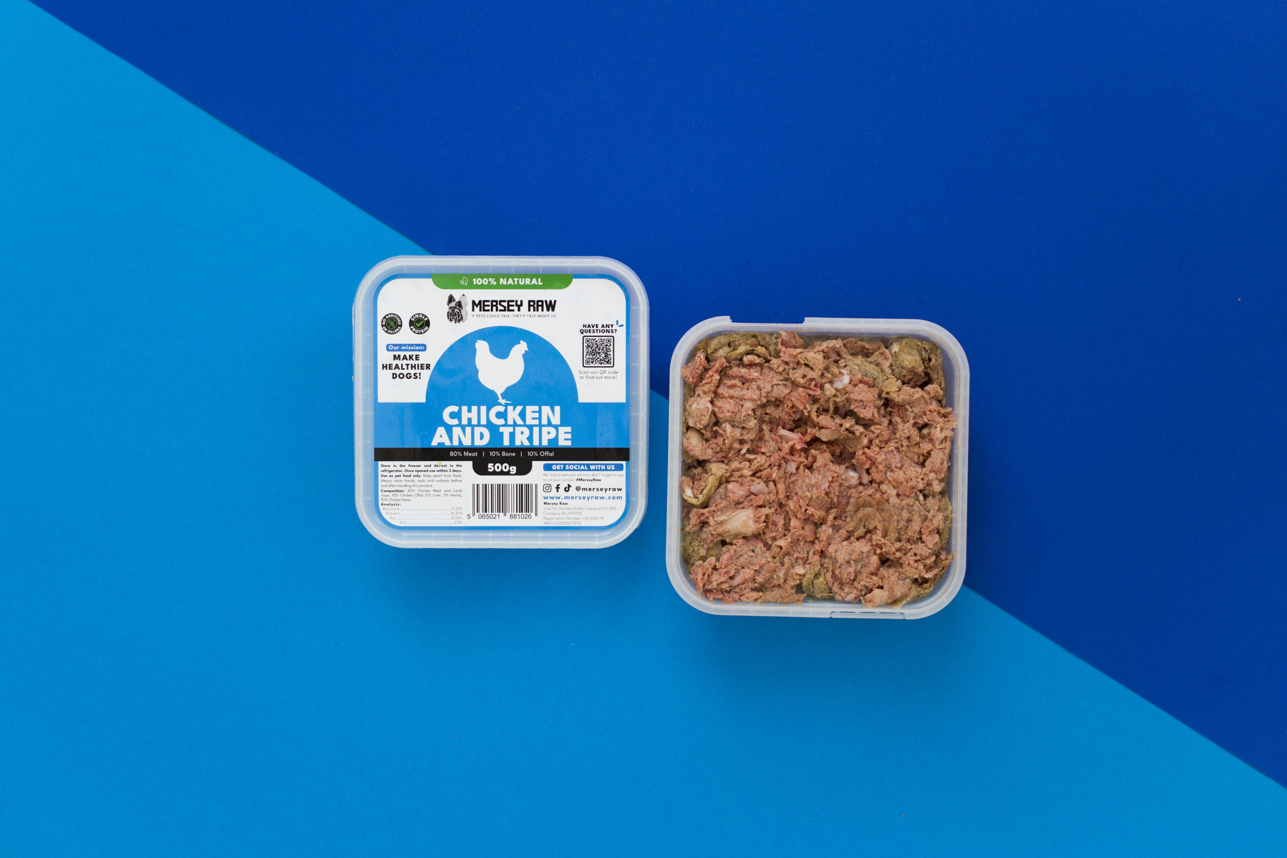 Chicken & Tripe 500g