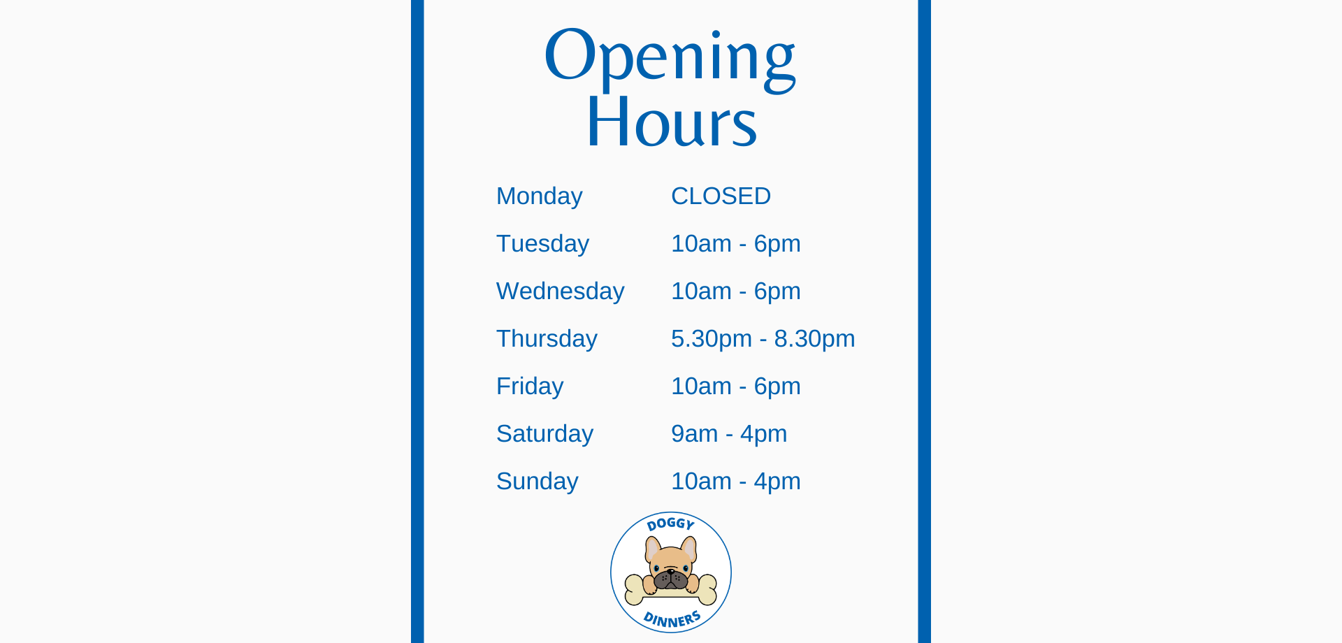 Opening Hours - Late Night