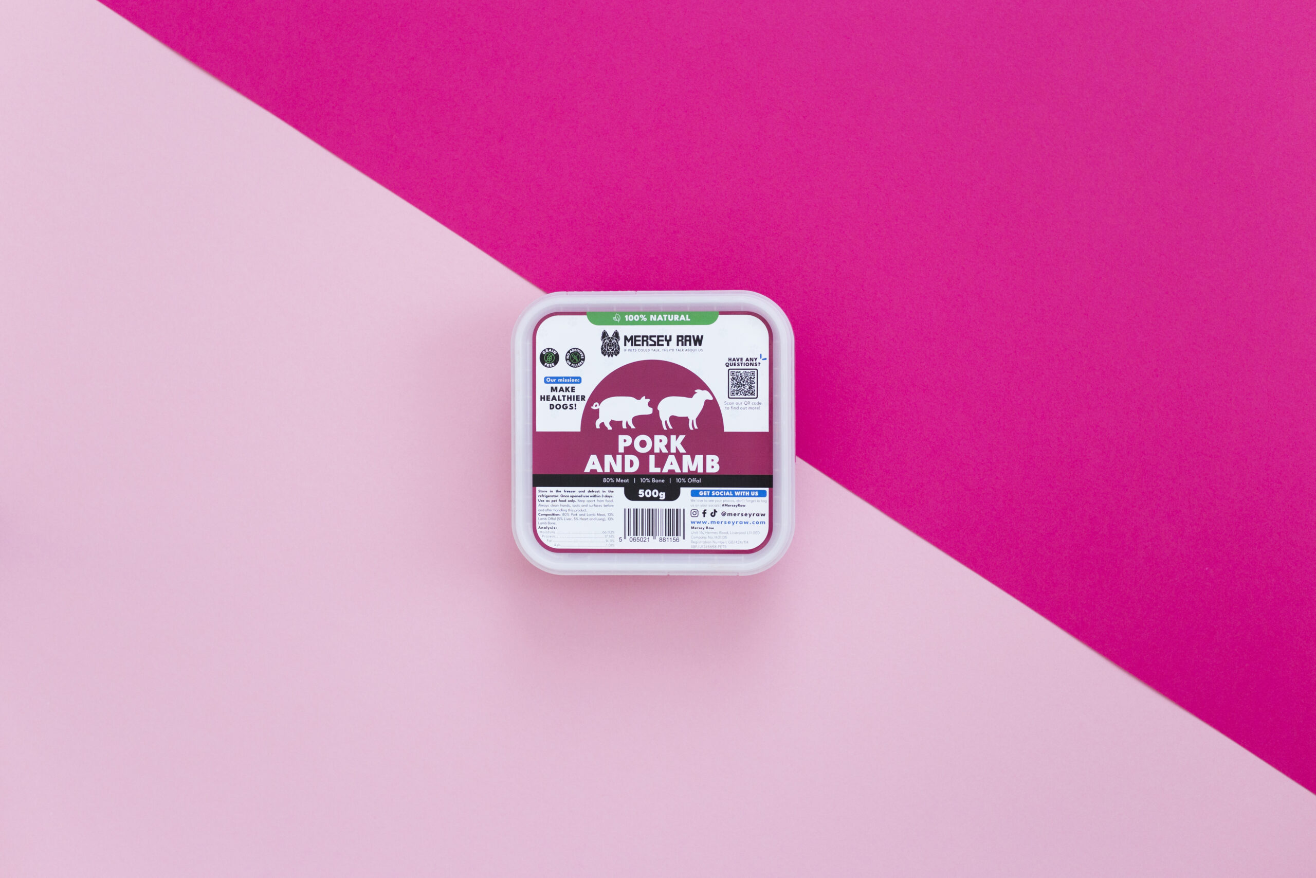 Pork Lamb 500g
